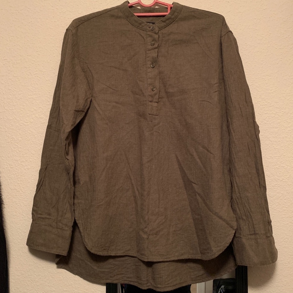 Uniqlo Mandarin Collar top